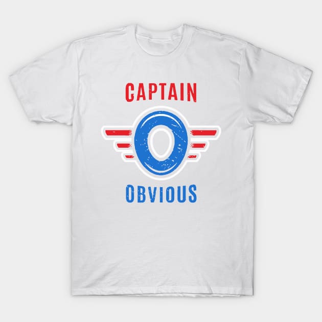 Captain Obvious T-Shirt by bintangsurgo